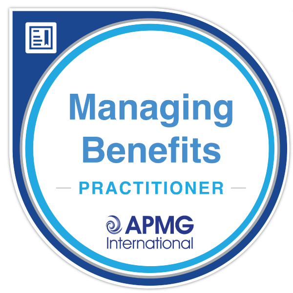 APMG Managing Benefits Practitioner certification badge