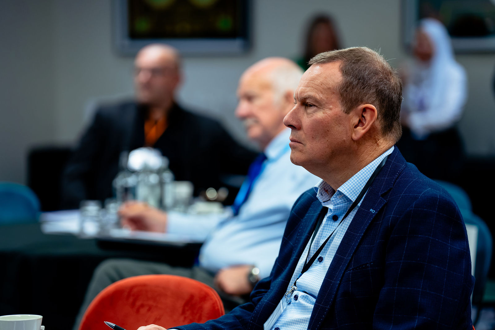 Participants listening and reflecting during the masterclass.