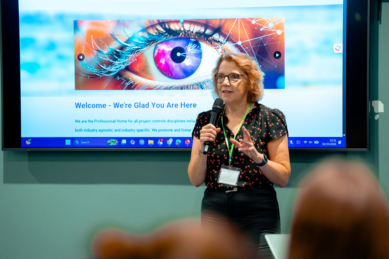 A workshop presentation exploring digital project controls.