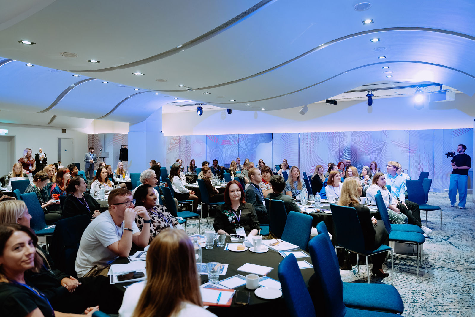 Delegates gathered in the main London Masterclass room.